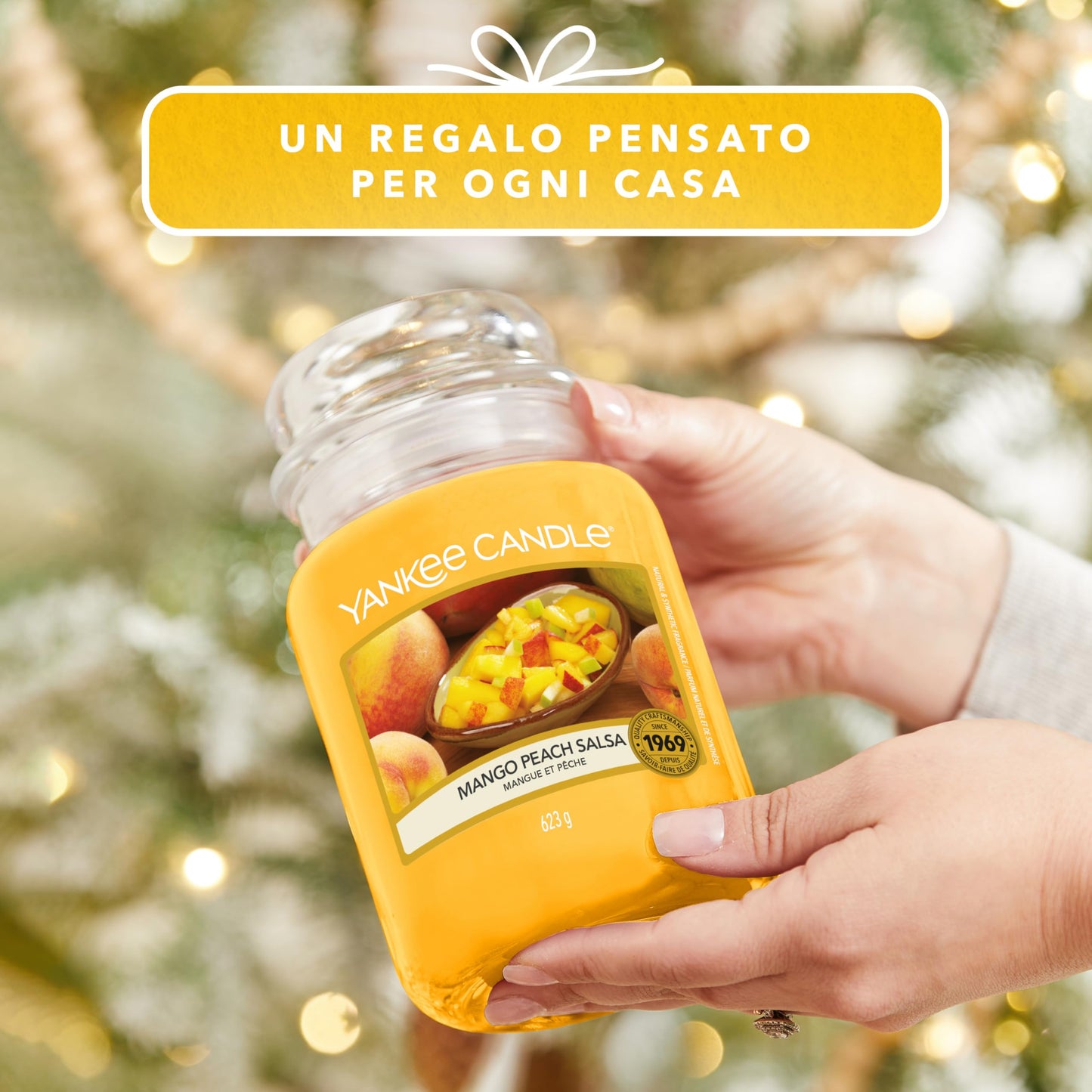 Yankee Candle Large Jar Mango Peach Salsa 623g