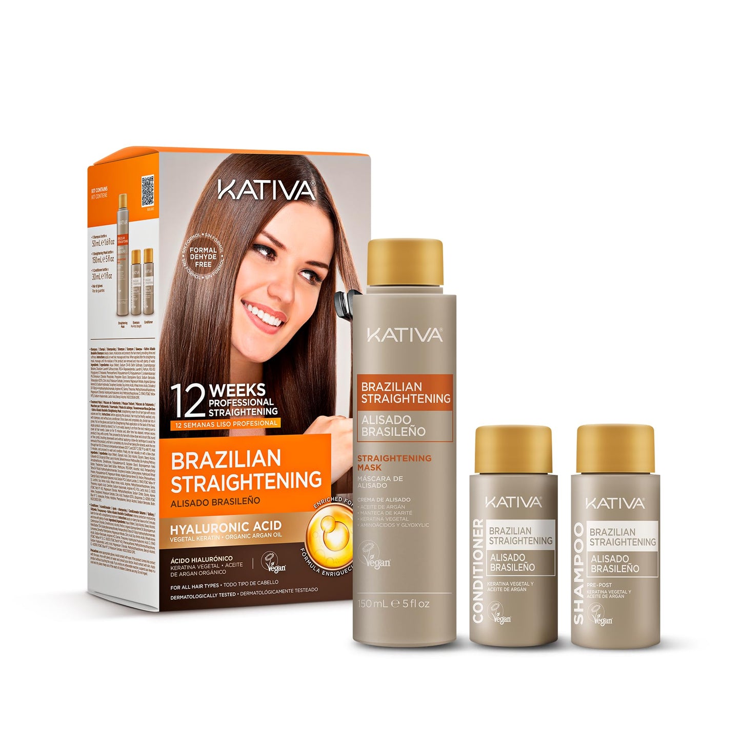 KATIVA Alisado Brasileno Kit