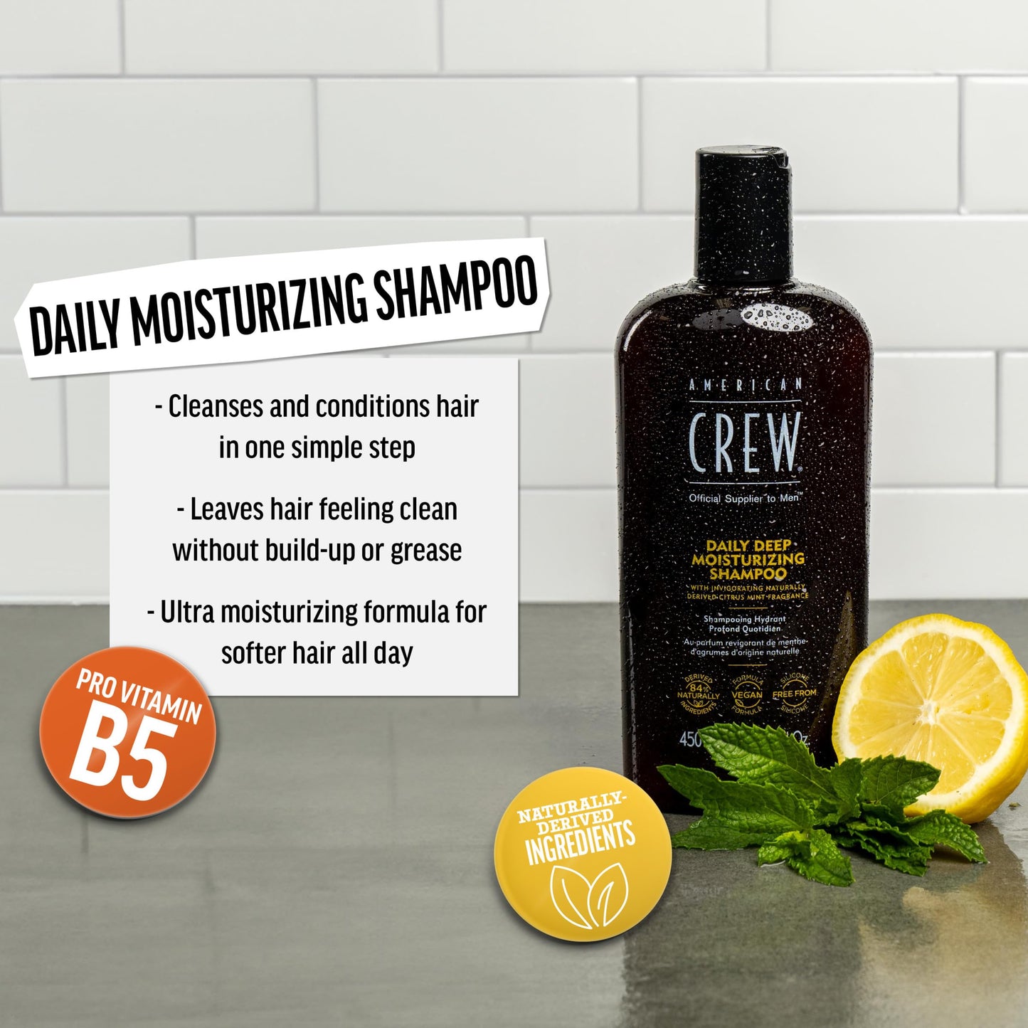 American Crew Daily Deep Moist. Szampon 250ml