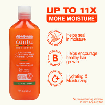 Cantu Shea Butter Hydrating Conditioner 400ml