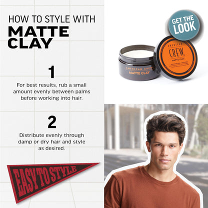 American Crew Matte Clay 85g