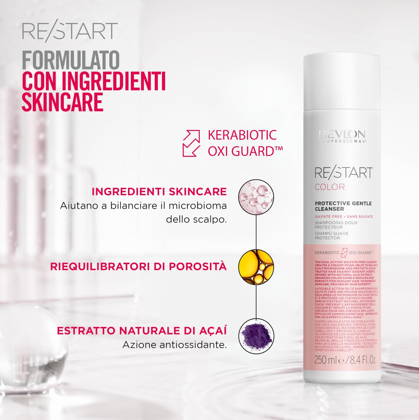 Revlon Restart Color Protective Cleanser 250ml