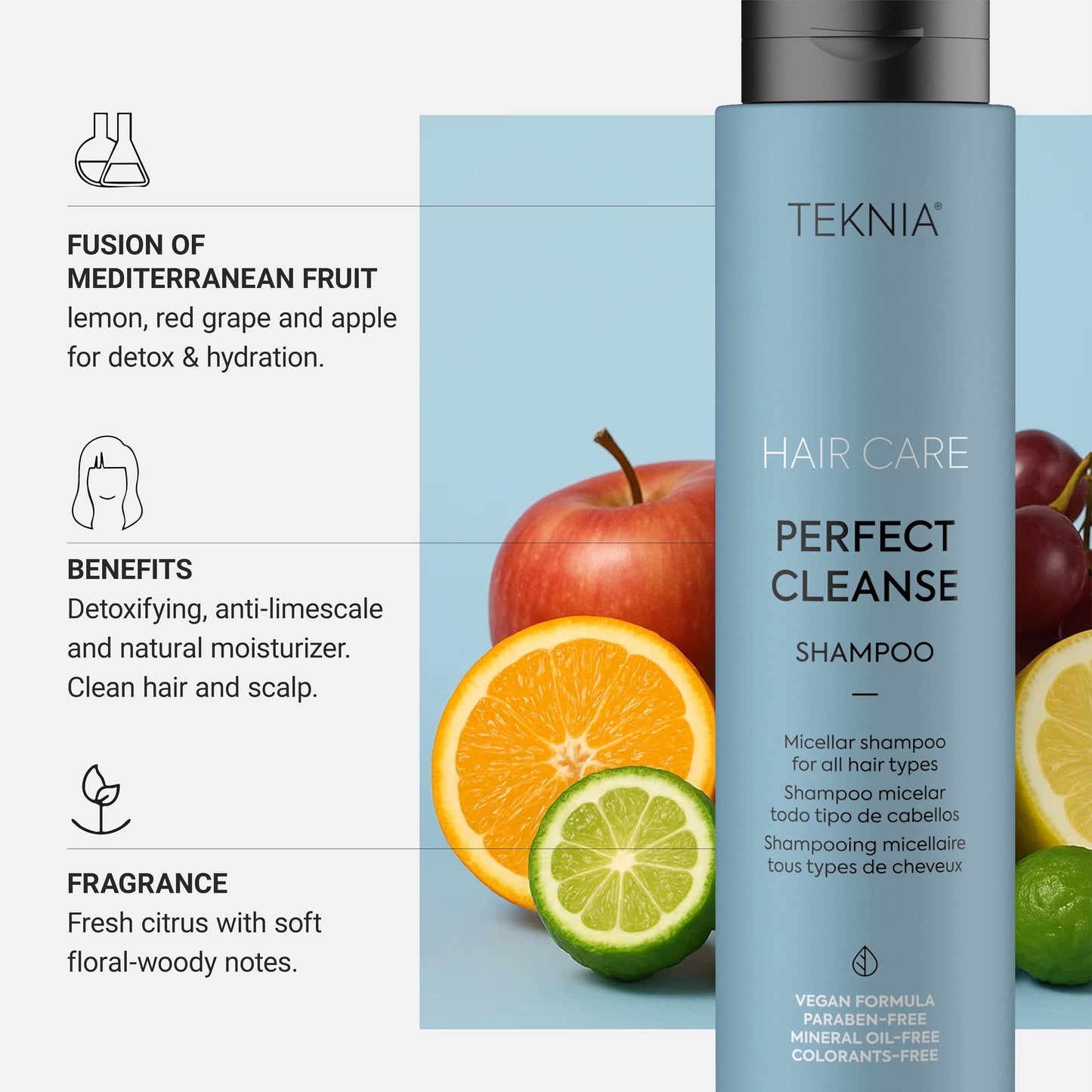 Lakme Teknia Perfect Cleanse Shampoo 300ml