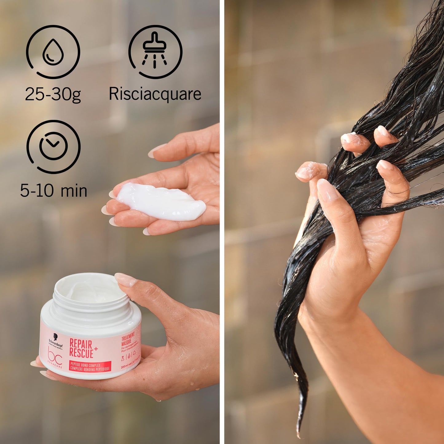 Schwarzkopf Repair Rescue Care-Boost Mask 200ml