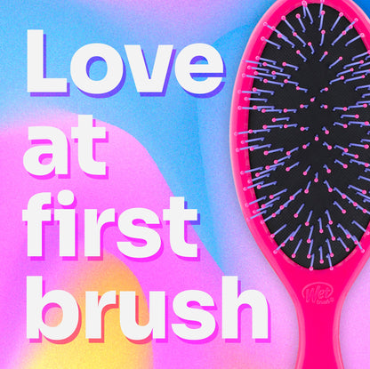 Wet Brush Detangler Thick Hair Pink