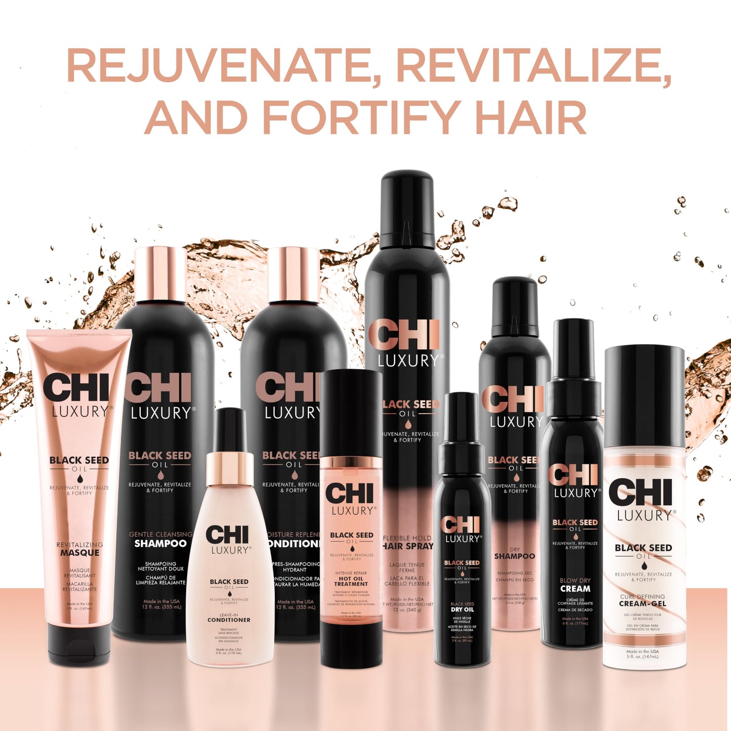 CHI Luxury Black Seed Blow Dry Cream 177ml