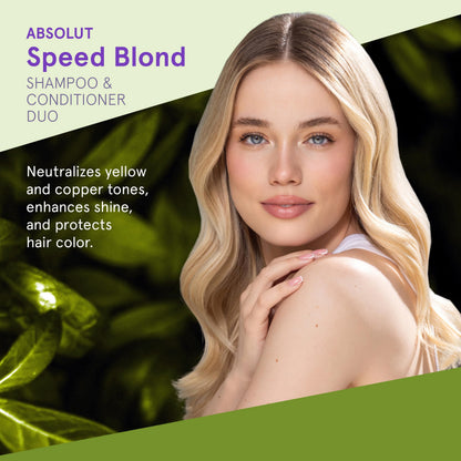 INOAR DUO Speed Blond Szampon250ml + Odżywka250ml