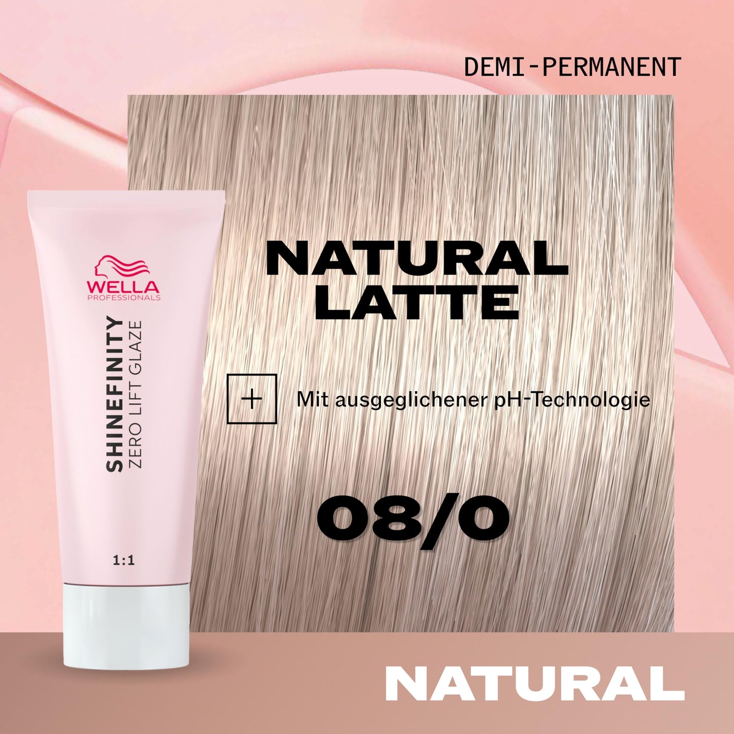 Wella Shinefinity 60 ml 08/0 Nat