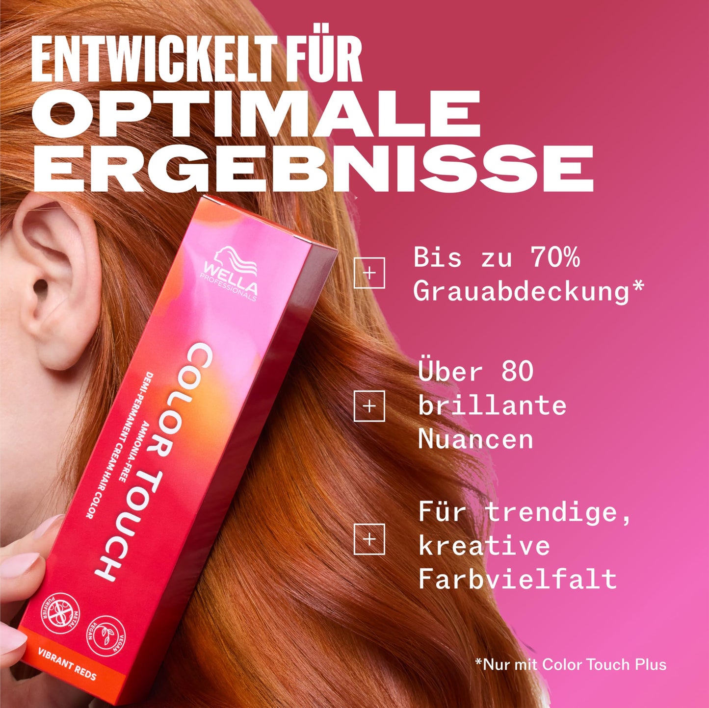 Wella Farba Color Touch Plus 60ml 44/05