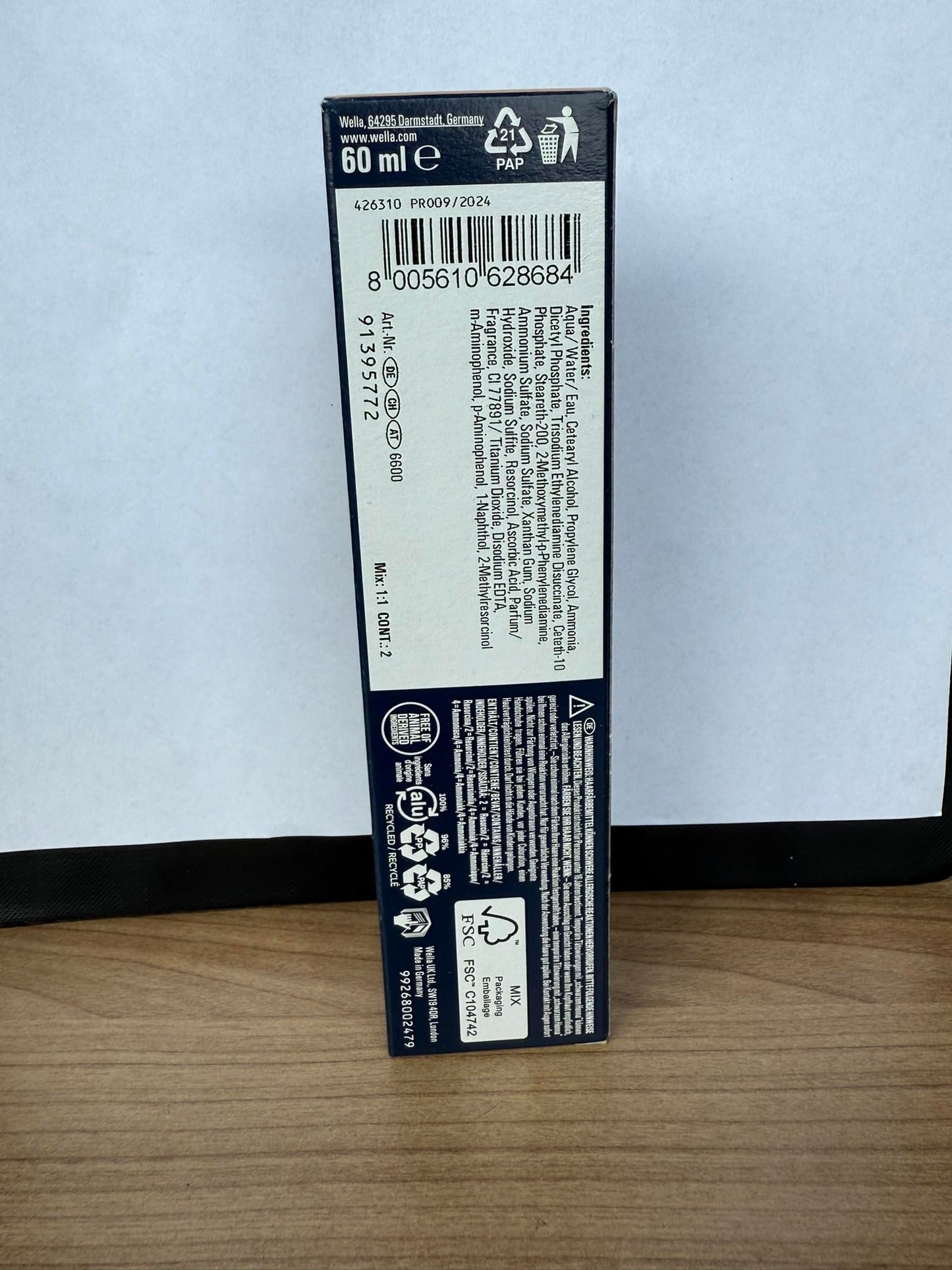 Wella Koleston Me + 60 ml 88/0