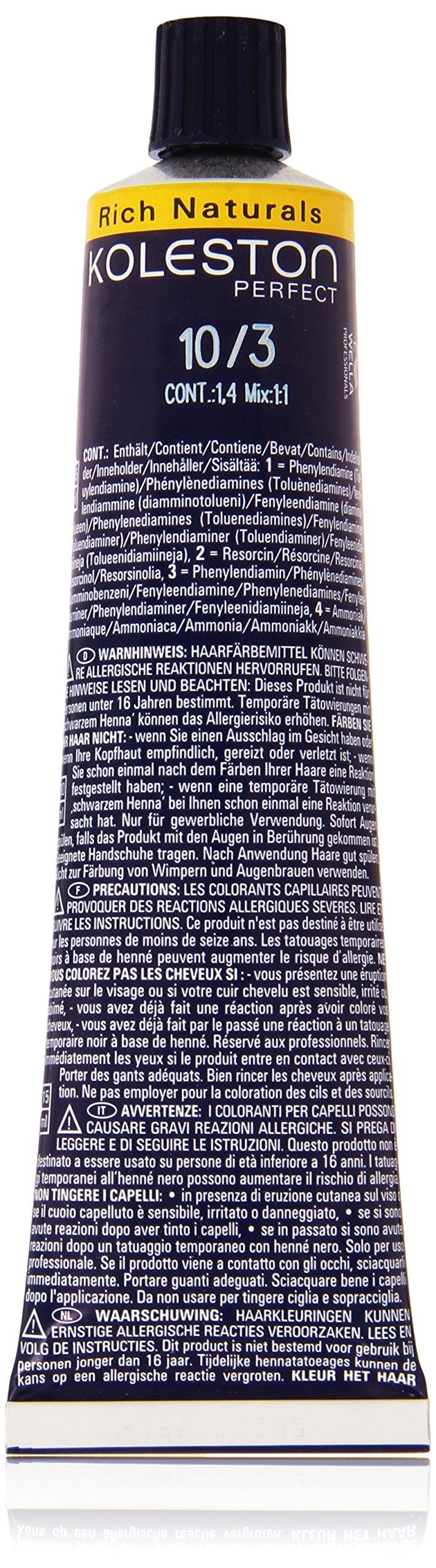 Wella Koleston Me + 60 ml 10/3
