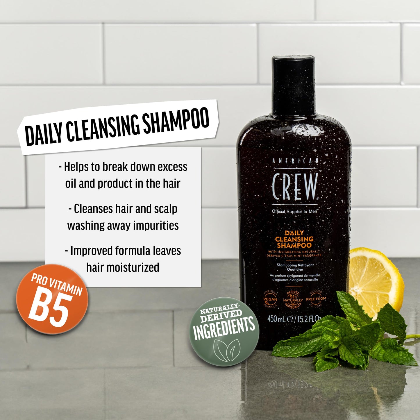 American Crew Daily Cleansing Shampoo 450ml