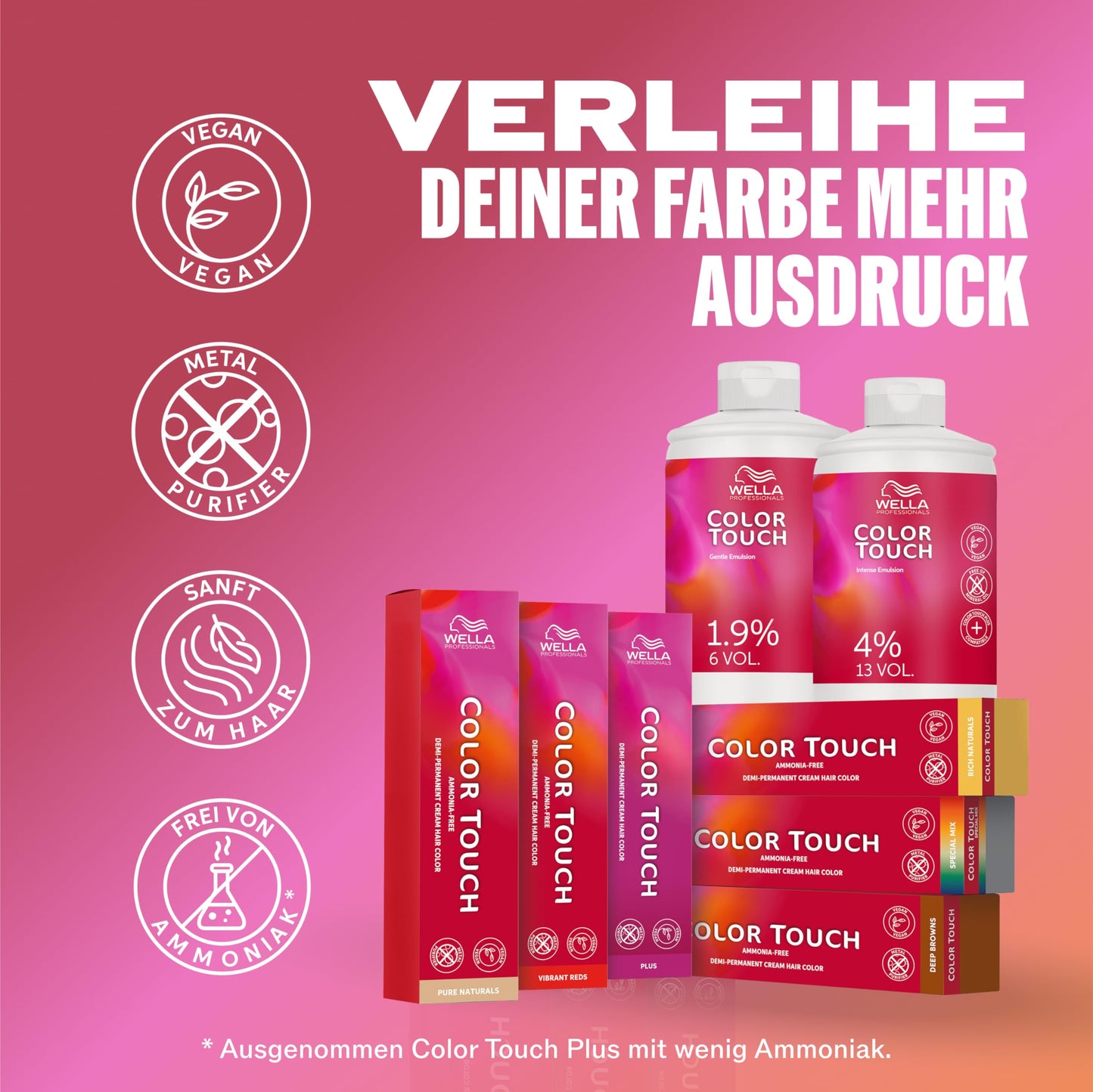 Wella Farba Color Touch Plus 60ml 44/05