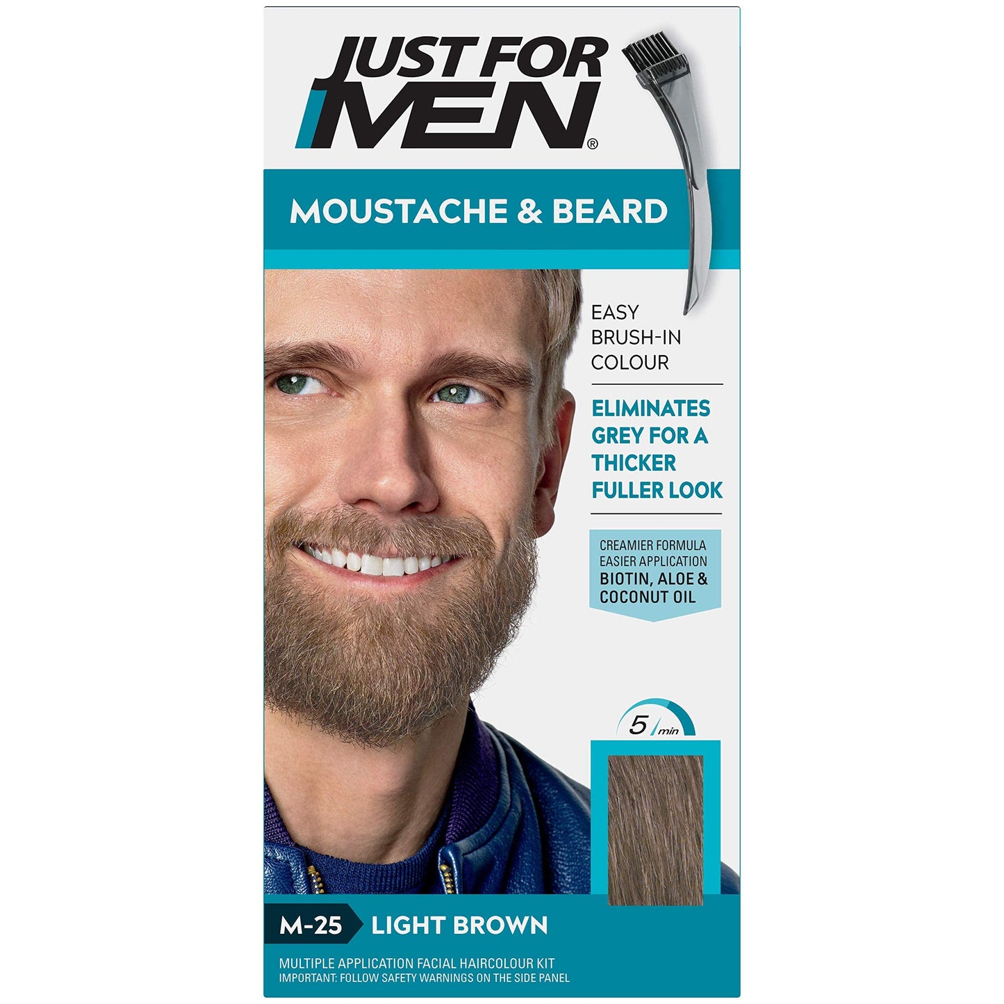 Just For Men Light Brown M25 Color Gel 28g