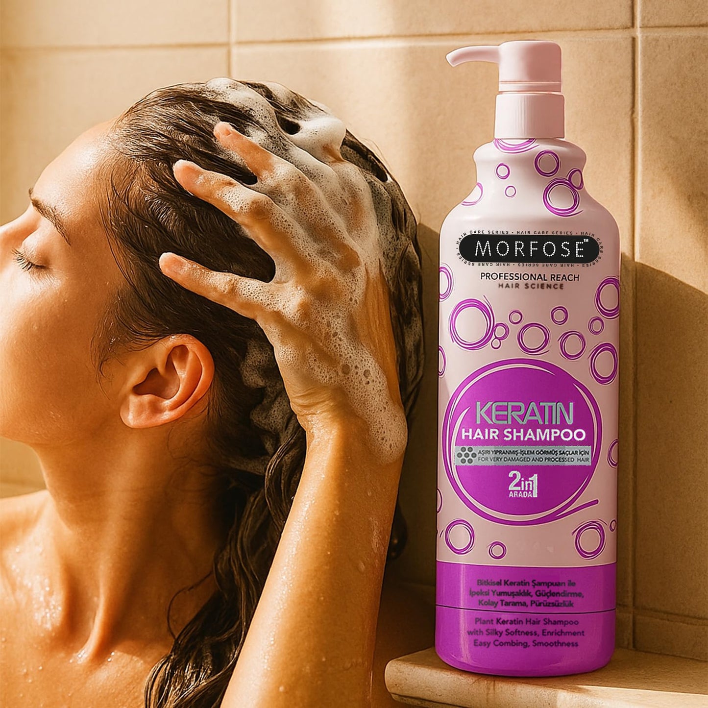 Morfose Keratin Purple Szampon 1000ml