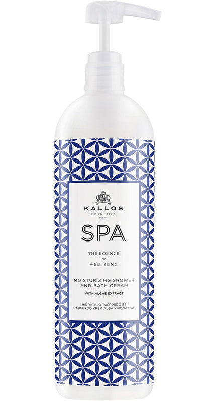 Kallos SPA Moisturizing Shower & Bath Cream 1000ml