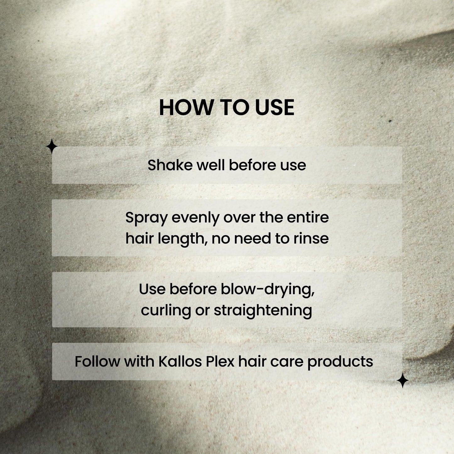 Kallos Plex Bond Builder Flat Iron Spray 200ml