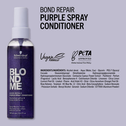 Schwarzkopf Blondme Purple Conditioner Spray 150ml