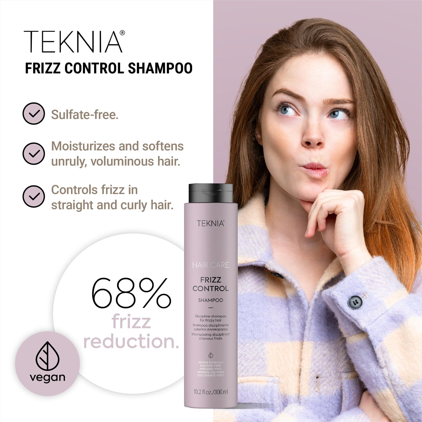 Lakme Teknia Frizz Control Shampoo 300ml