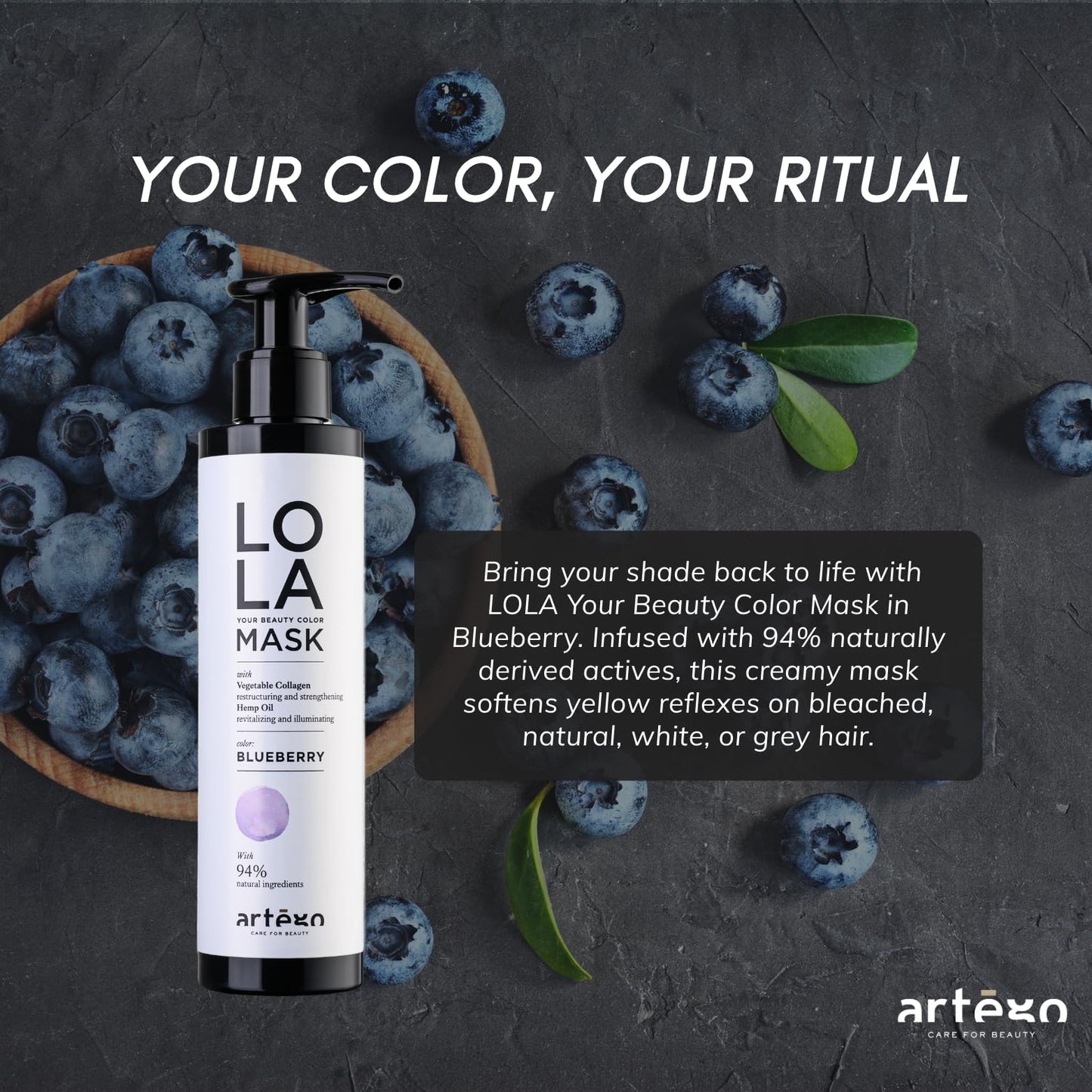 ARTEGO LOLA Your Beauty Color Mask Blueberry 200ml