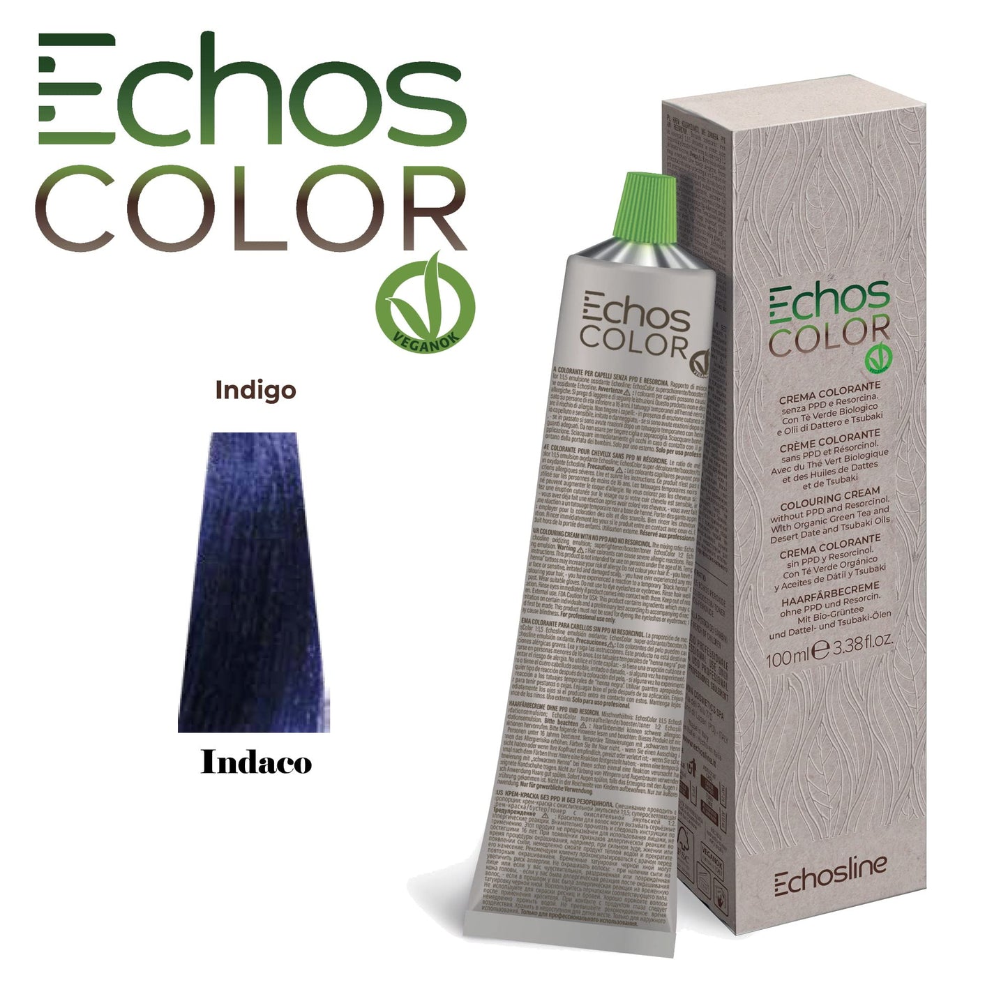 ECHOSLINE Echos Color INDIGO INDACO Farba 100ml