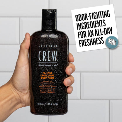 American Crew 24H Deodorant Body Wash Gel 450ml