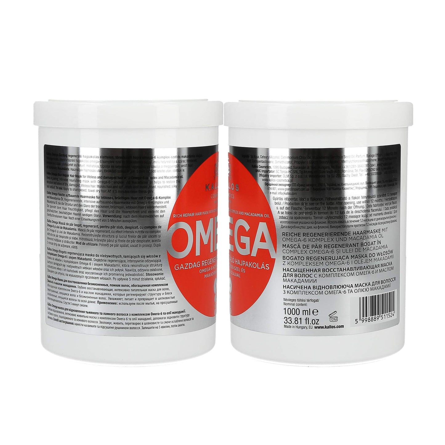 Kallos Omega Mask 1000ml