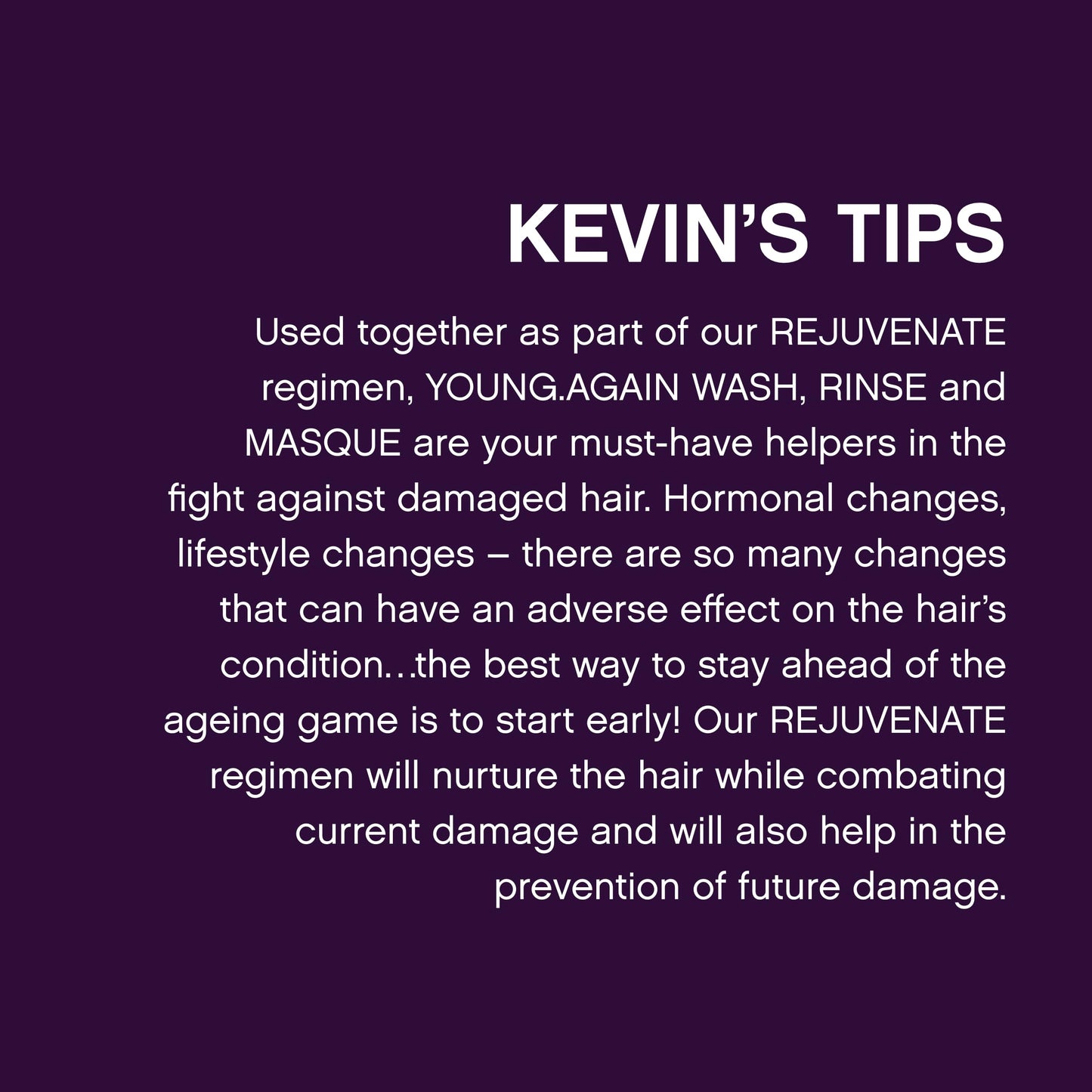Kevin Murphy Young Again Rinse Conditioner 250ml