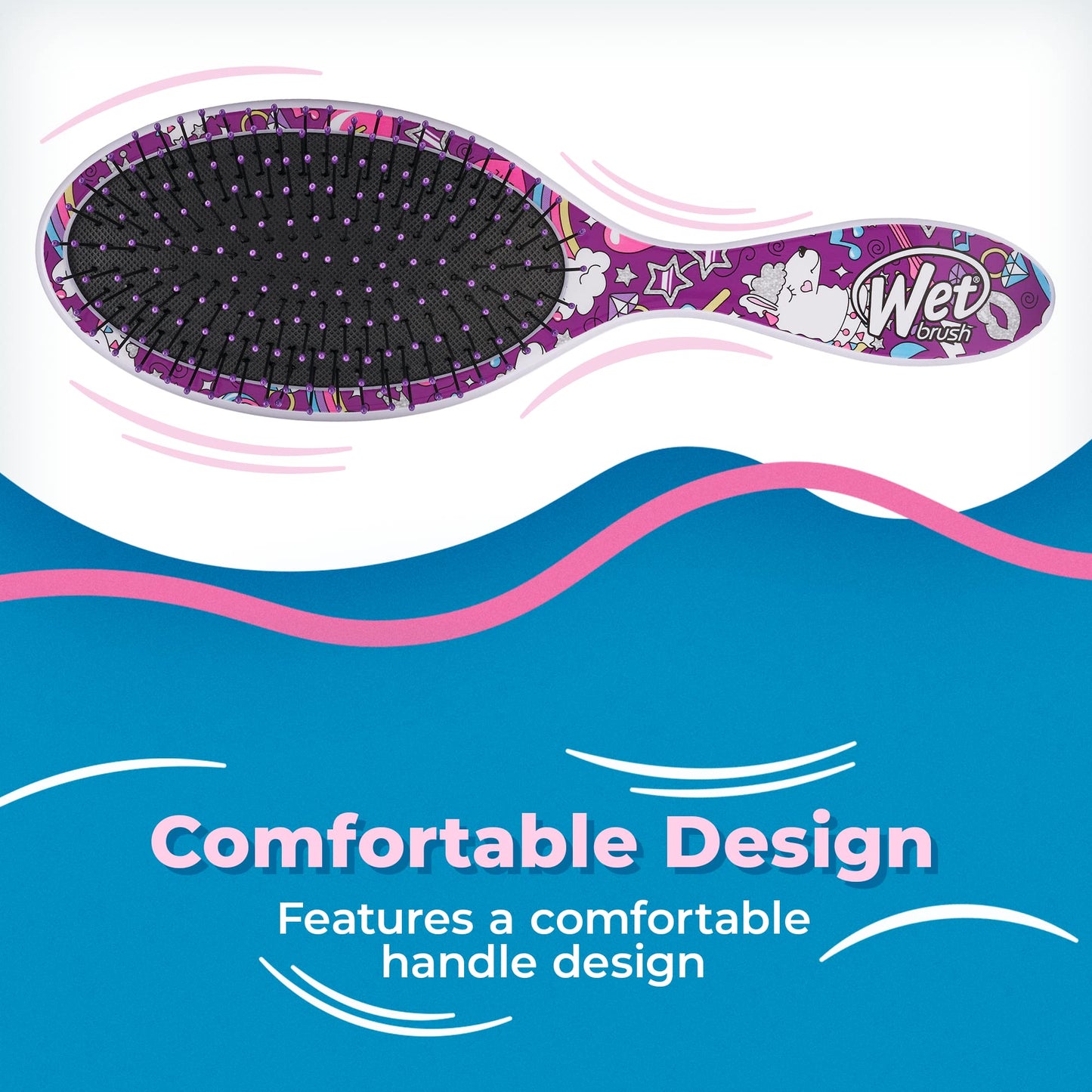 Wet Brush Original Detangler Happy Hair Llama