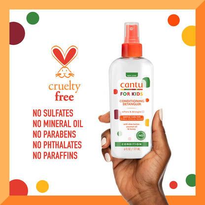 Cantu For Kids Conditioning Detangler 177ml
