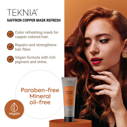 Lakme Teknia Refresh Saffron Copper Mask 250ml