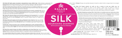 Kallos Silk Shampoo 1000ml
