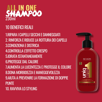 Revlon Uniq One Kit Treatment+Shampoo 150+230ml