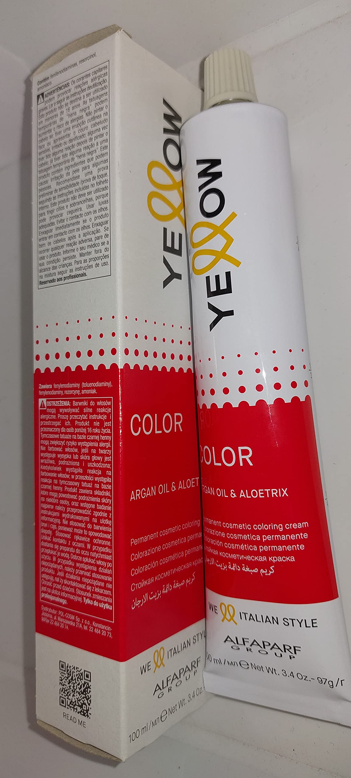 Alfaparf YELLOW Color Permanent 8.31 Farba 100ml