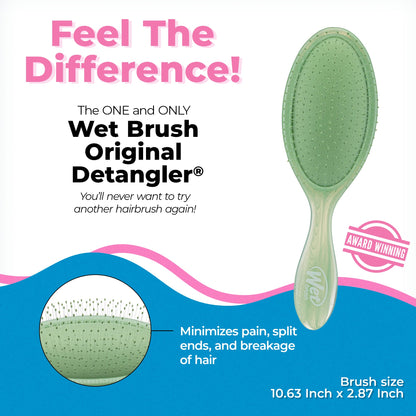 Wet Brush Original Detangler Natural Marble Jade