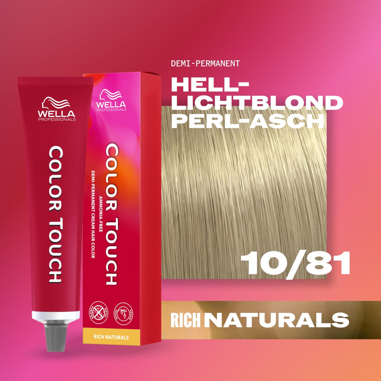 Wella Farba Color Touch 60ml 10/81