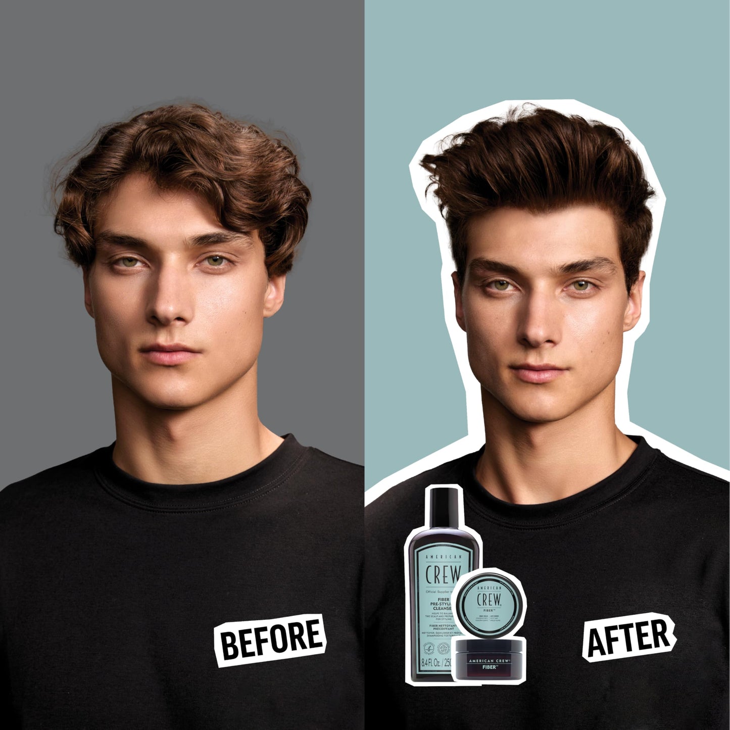 American Crew Fiber Pre-Styling Shampoo 250ml