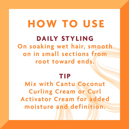 Cantu Shea Butter Define&Shine Custard Cream 340g