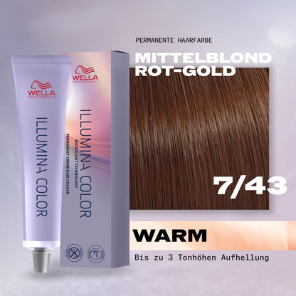 Wella Illumina Color 7/43 60ml