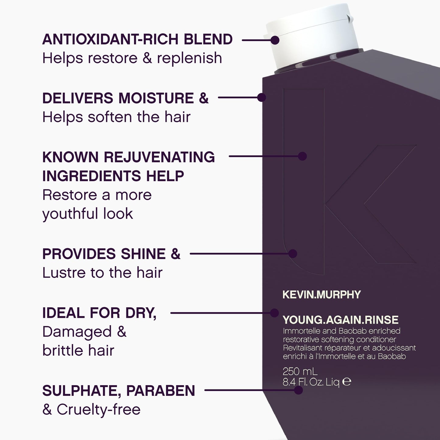 Kevin Murphy Young Again Rinse Conditioner 250ml