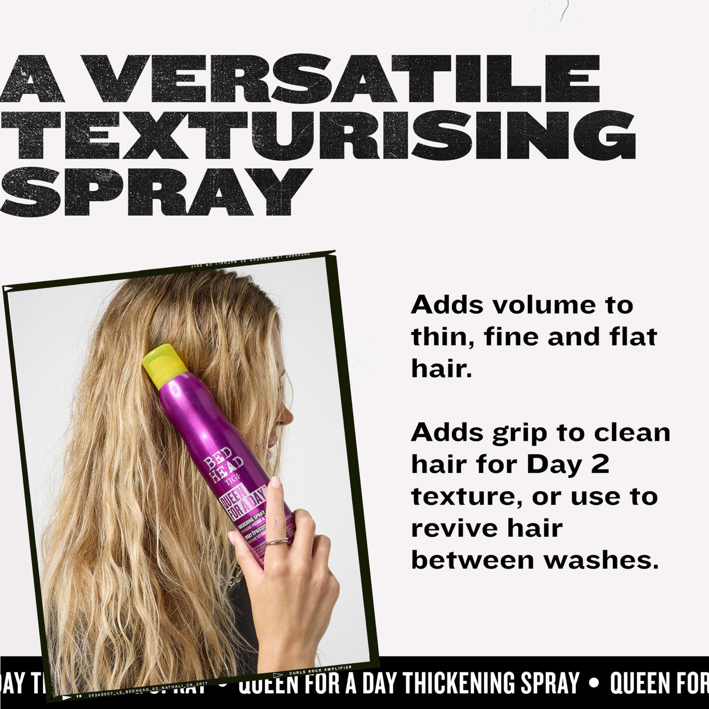 TIGI BH Queen For a Day Thickening Spray 311ml