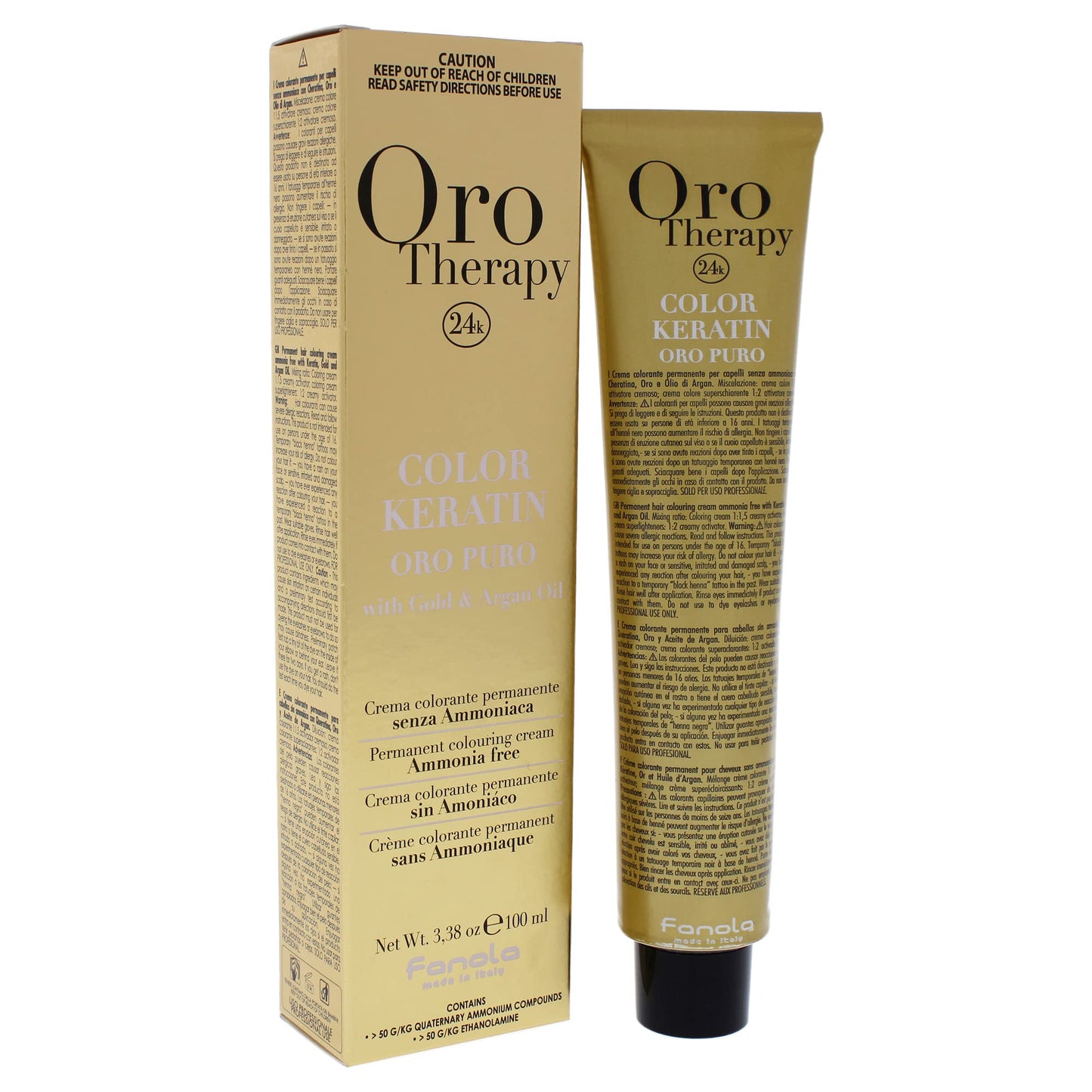 Fanola Oro Therapy Farba 9.00