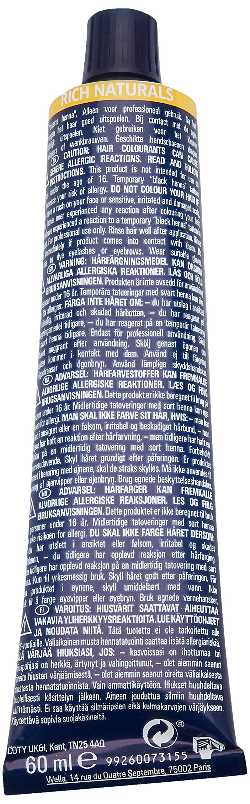 Wella Koleston Me + 60 ml 6/1