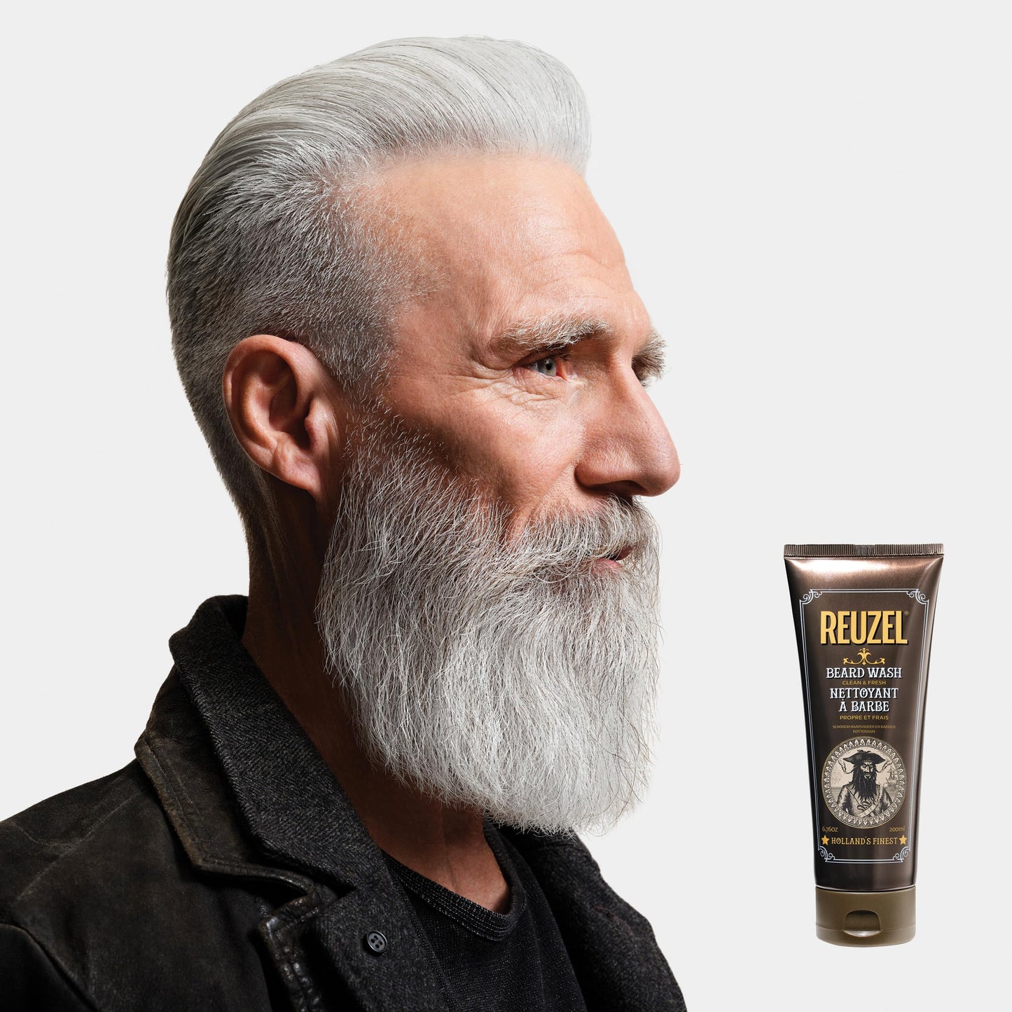 Reuzel Clean & Fresh Beard Wash Shampoo 200ml.