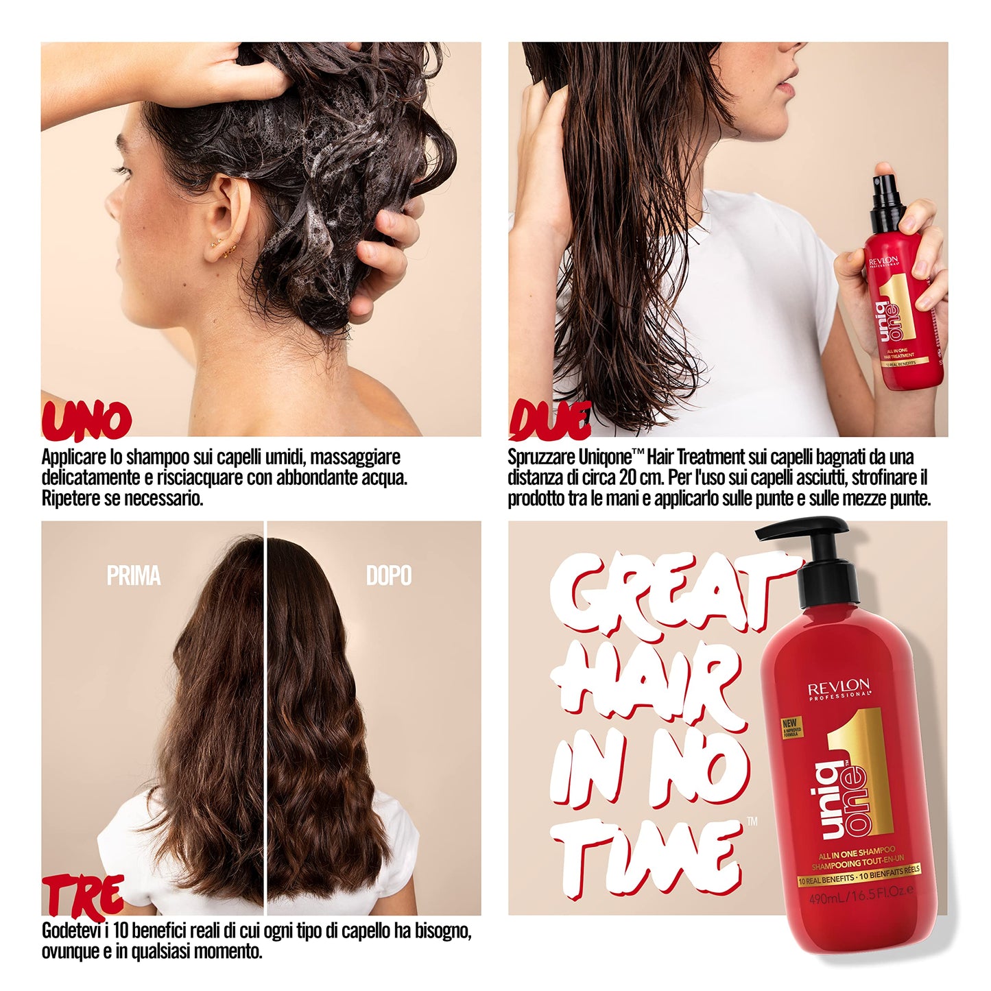 Revlon Uniq One Szampon 490ml