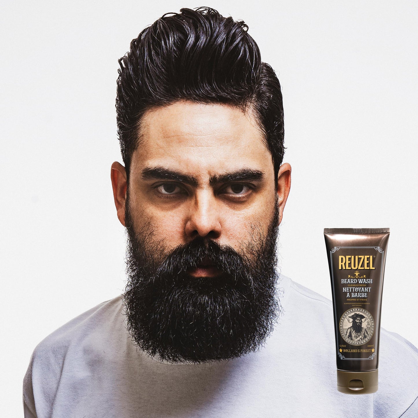 Reuzel Clean & Fresh Beard Wash Shampoo 200ml.