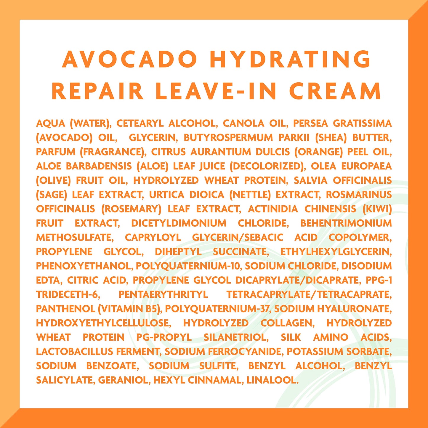 Cantu Avocado Hydrating Leave In Cream 340g