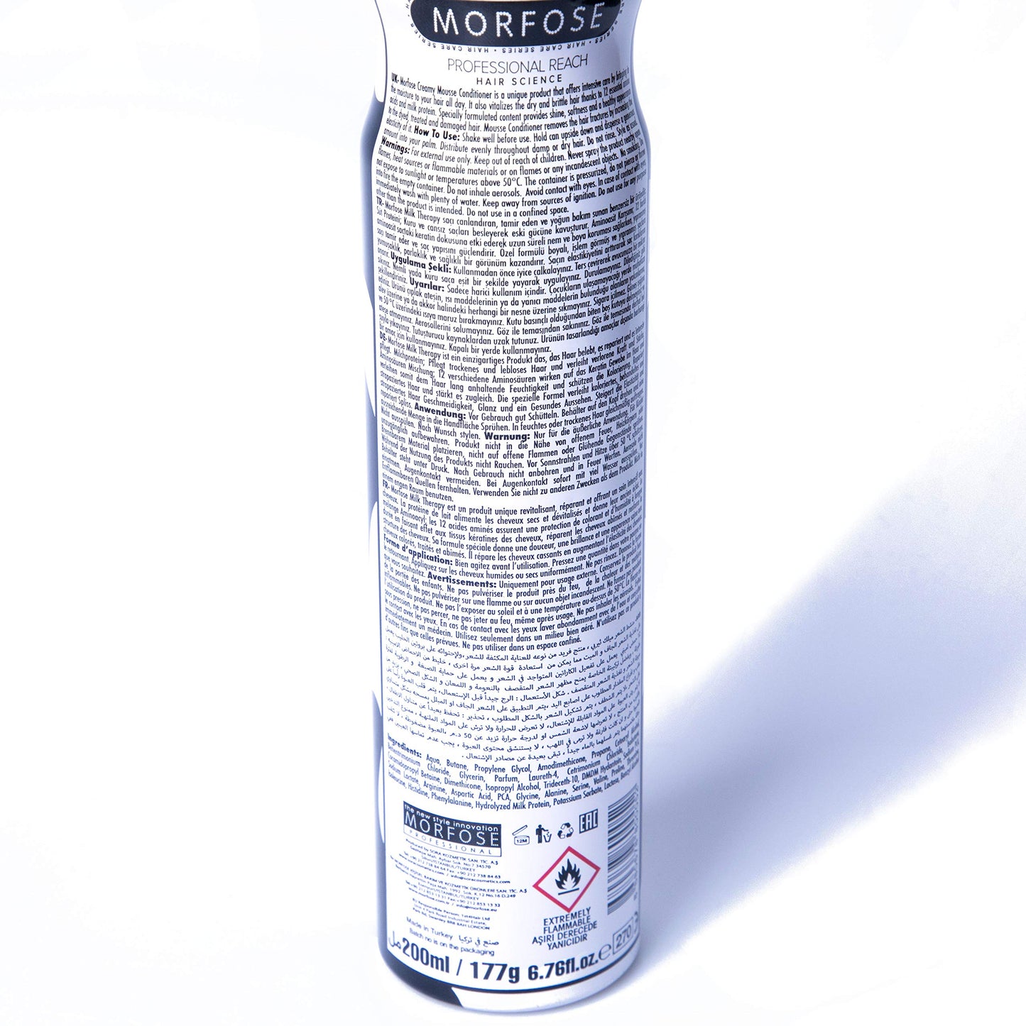 Morfose Milk Therapy Clasic Mousse 200ml