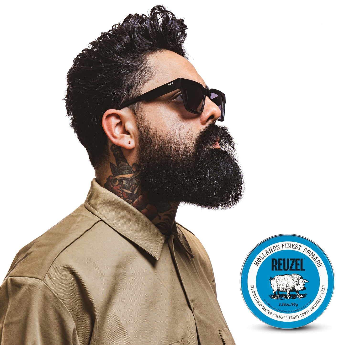 Reuzel Strong Hold Water Pomade 95g.