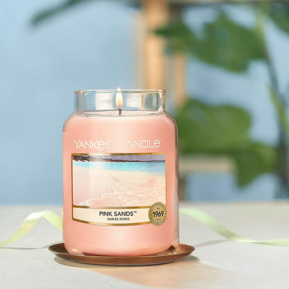 Yankee Candle Large Jar Pink Sands 623g